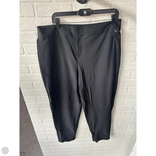 Athletic Pants By Athleta In Black, Size: 16