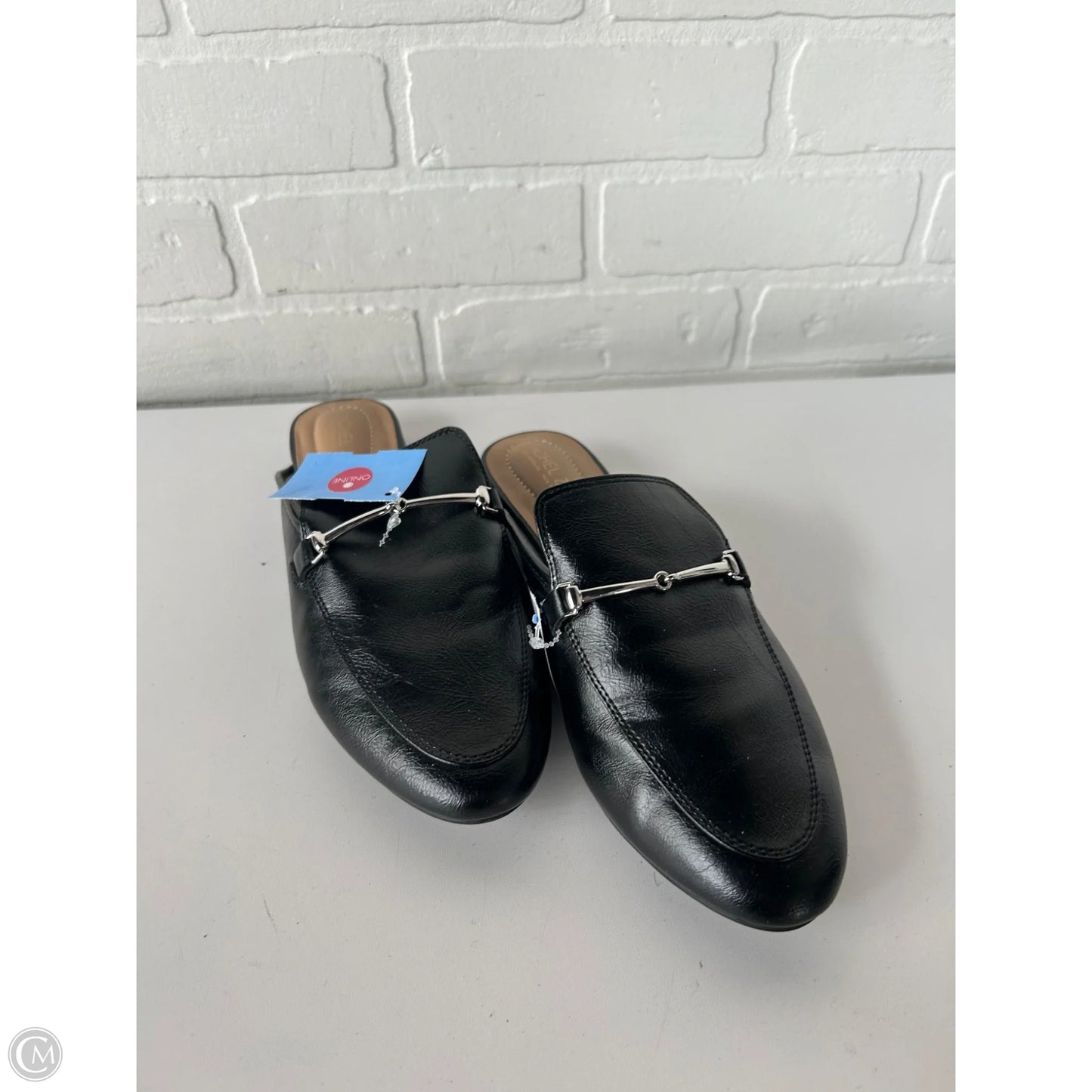 Shoes Flats By Rachel Zoe In Black & Gold, Size: 9