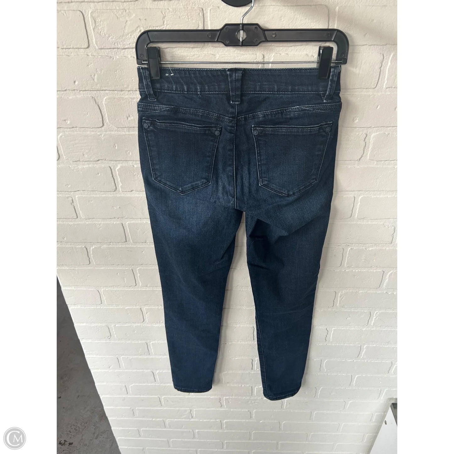Jeans Skinny By Wit & Wisdom In Blue Denim, Size: 0