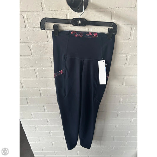 Athletic Leggings By Old Navy In Blue & Pink, Size: 0