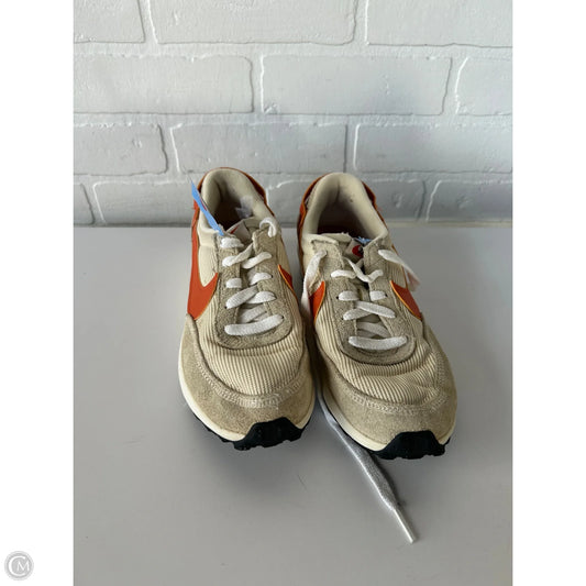 Shoes Athletic By Nike In Orange & Tan, Size: 7.5