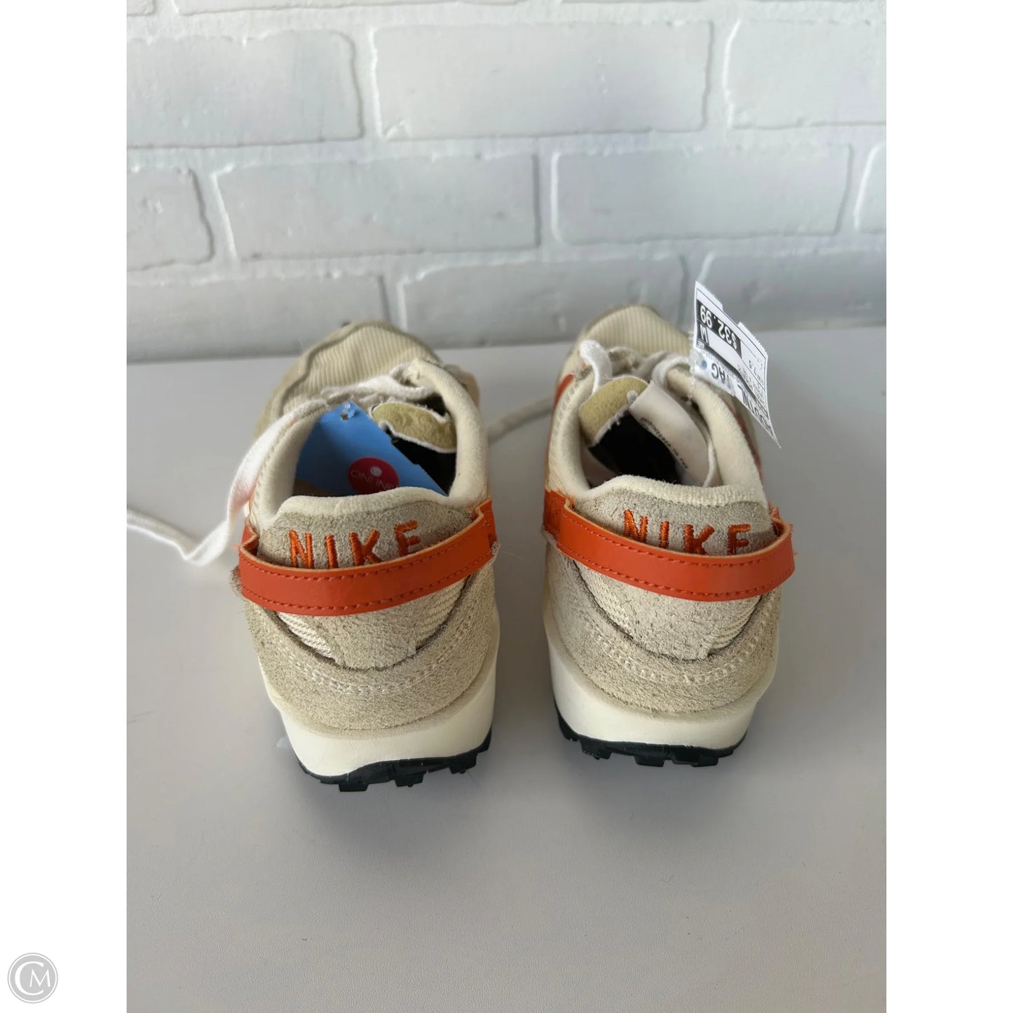 Shoes Athletic By Nike In Orange & Tan, Size: 7.5