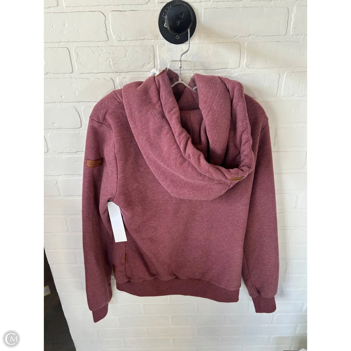 Sweatshirt Hoodie By Clothes Mentor In Pink, Size: S