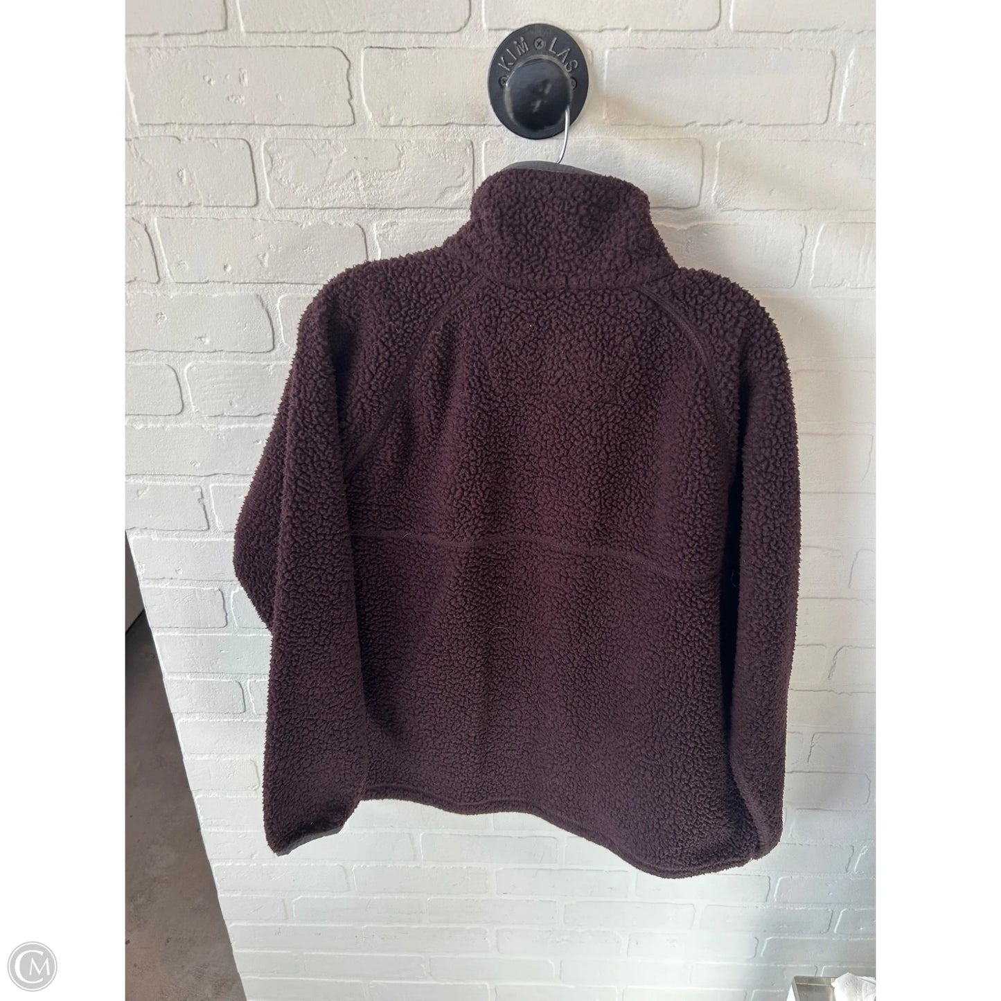 Jacket Fleece By Carhartt In Brown & Grey, Size: Xl