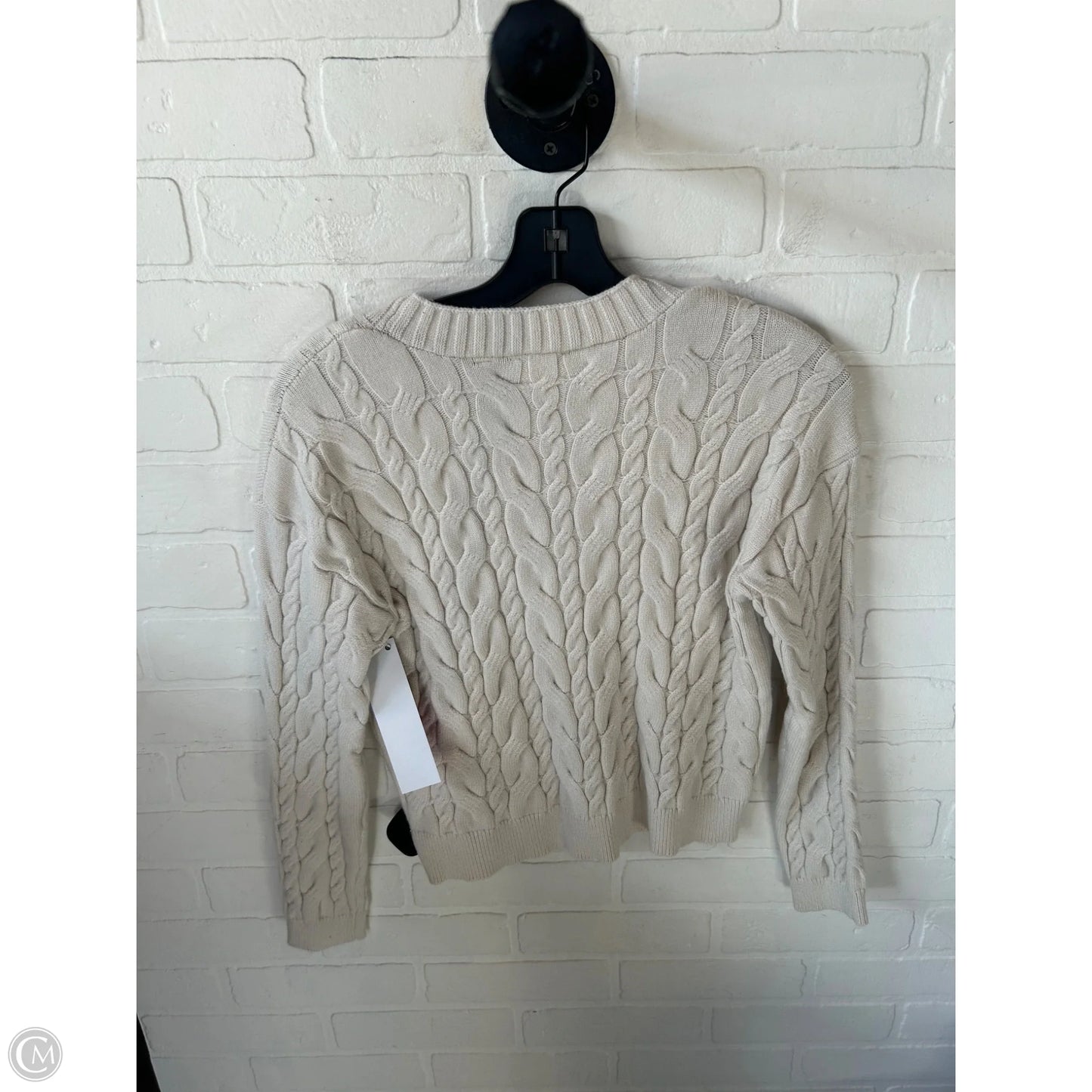 Sweater Cardigan By Cyrus In Cream, Size: Xs