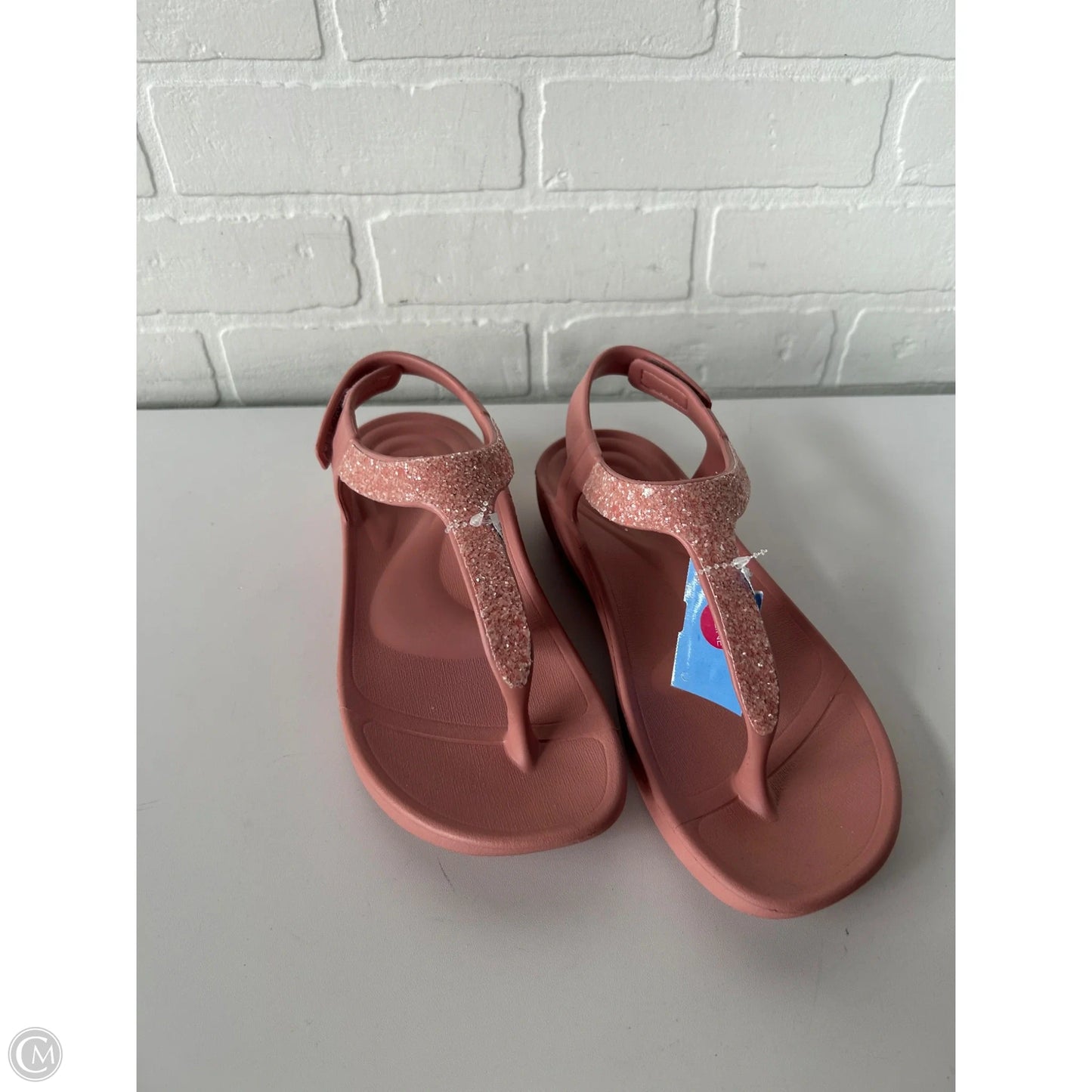 Sandals Flats By Clothes Mentor In Pink, Size: 8