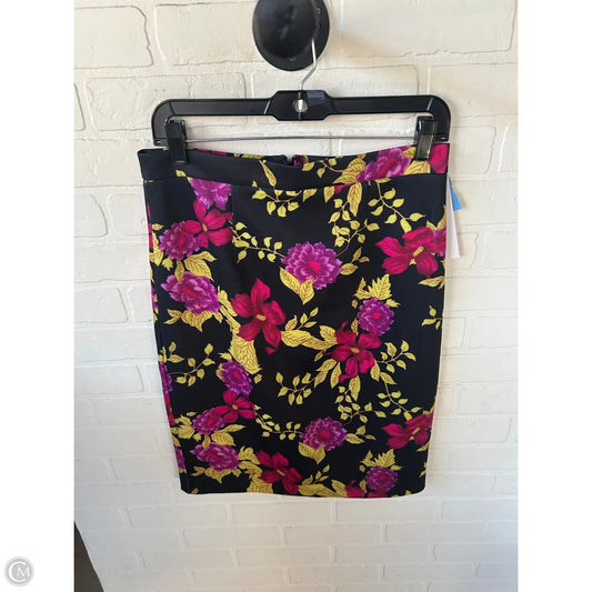 Skirt Mini & Short By Tracy Reese In Black & Pink, Size: 8