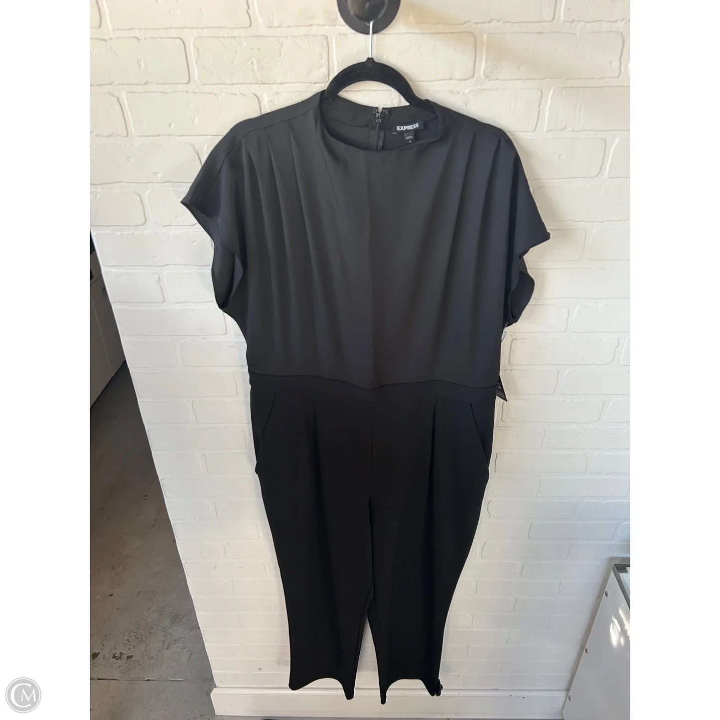 Jumpsuit By Express In Black, Size: Xl
