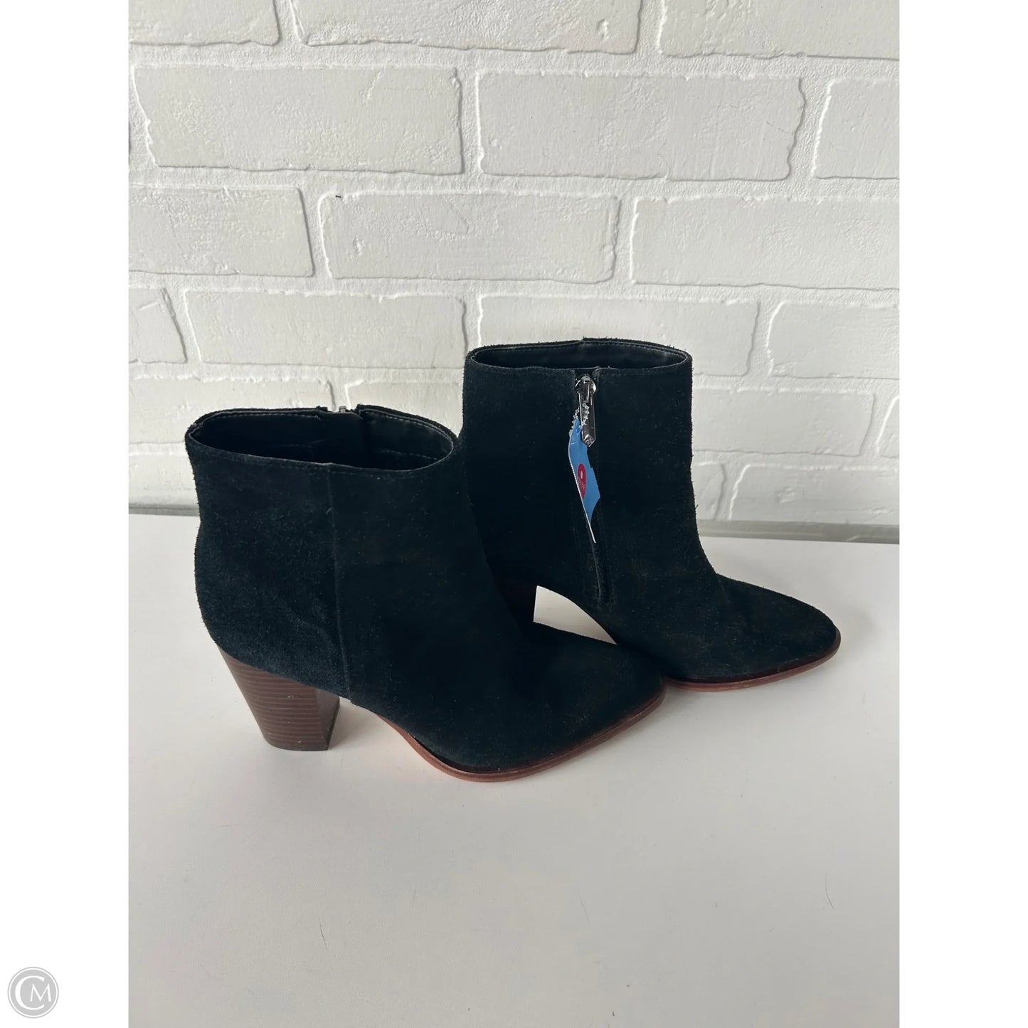 Boots Ankle Heels By Sam Edelman In Black, Size: 8