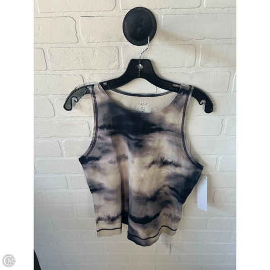 Athletic Tank Top By Calia In Grey & Tan, Size: Xl