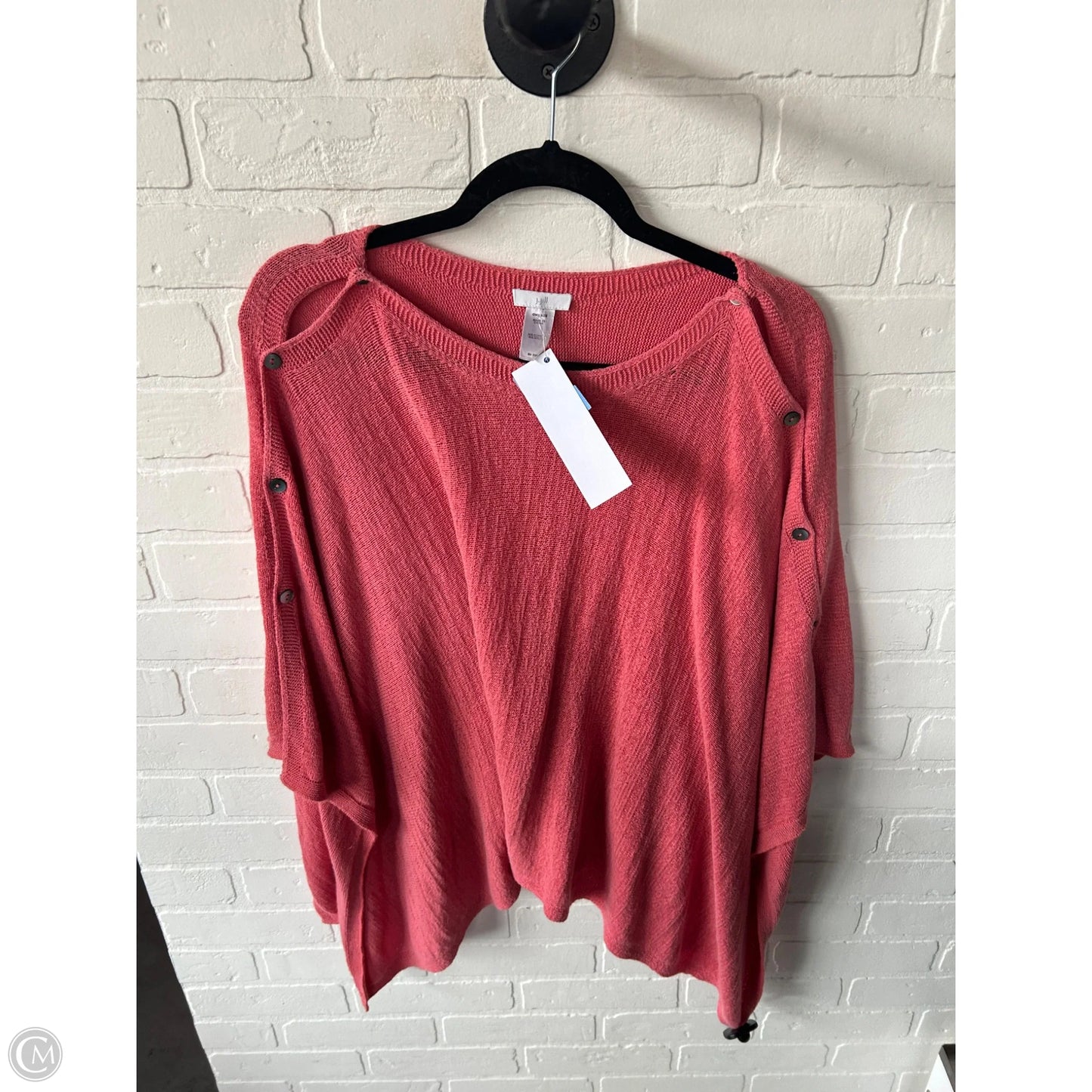 Poncho By J. Jill In Pink, Size: Osfm