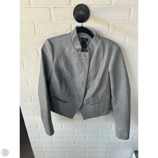 Jacket Other By Ann Taylor In Grey, Size: S