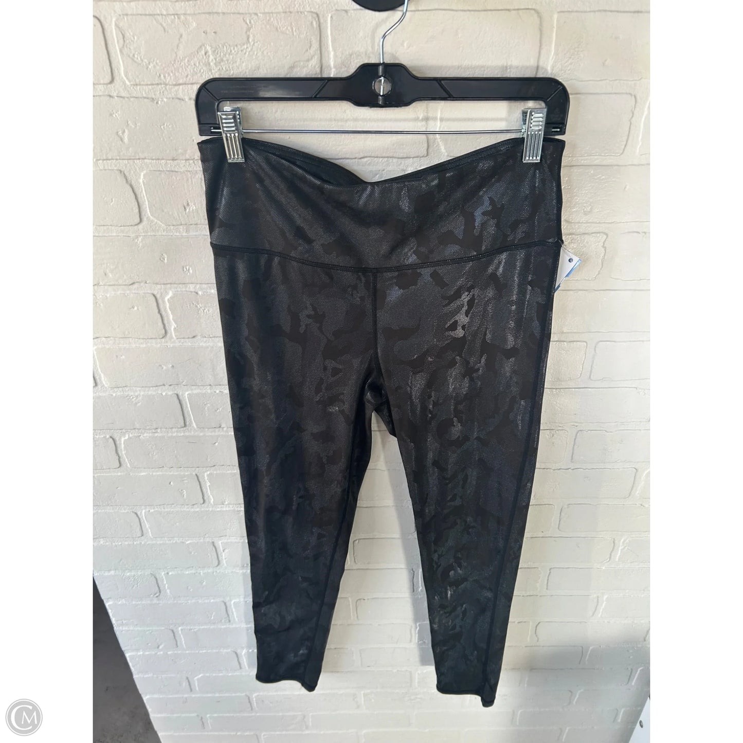 Athletic Leggings By Mono B In Black, Size: 12