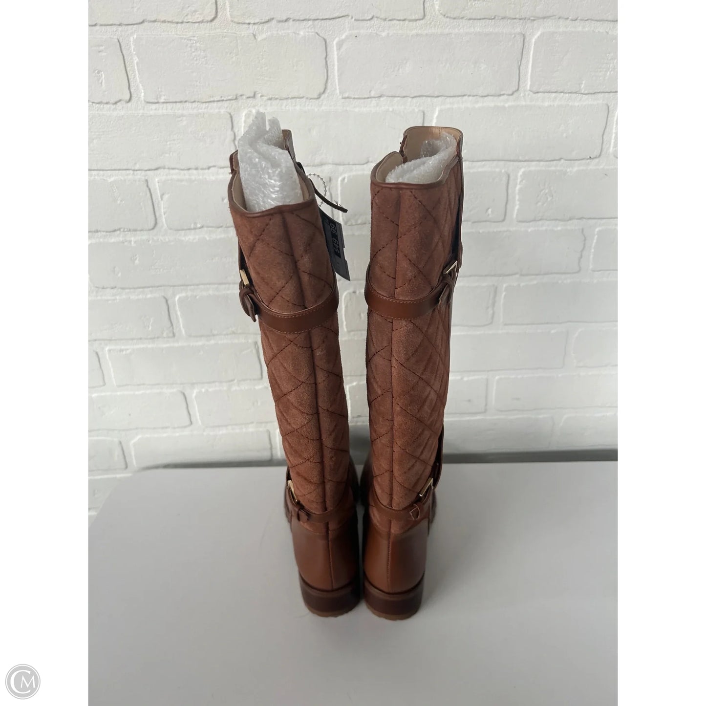 Boots Knee Flats By Talbots In Brown, Size: 7.5