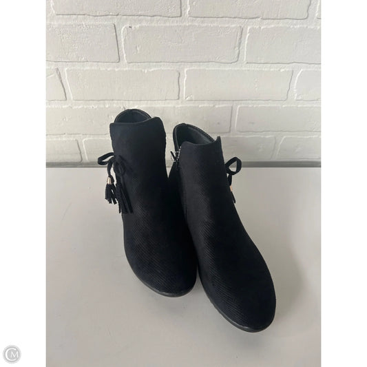 Boots Ankle Heels By Cme In Black, Size: 6.5