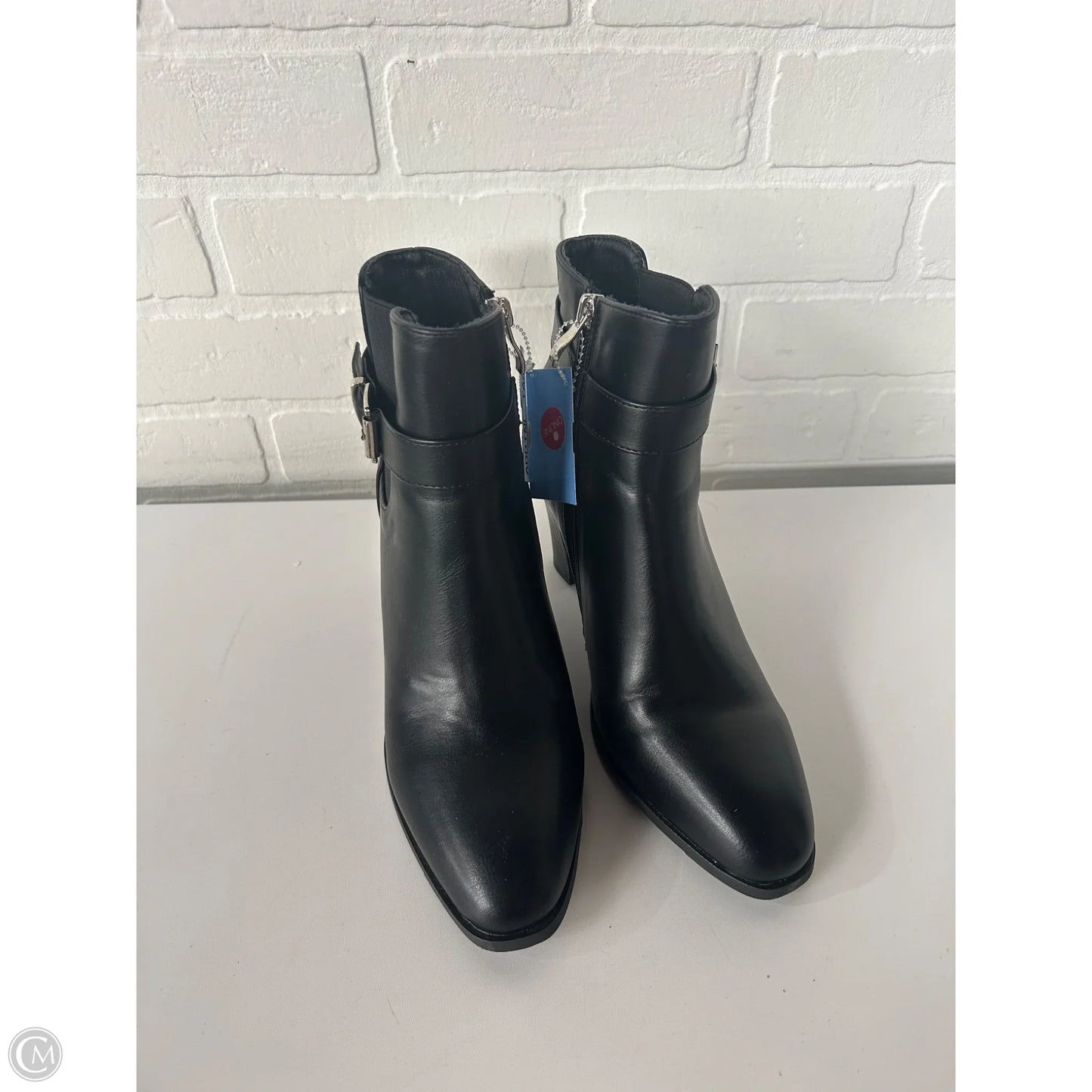 Boots Ankle Heels By Cme In Black, Size: 7