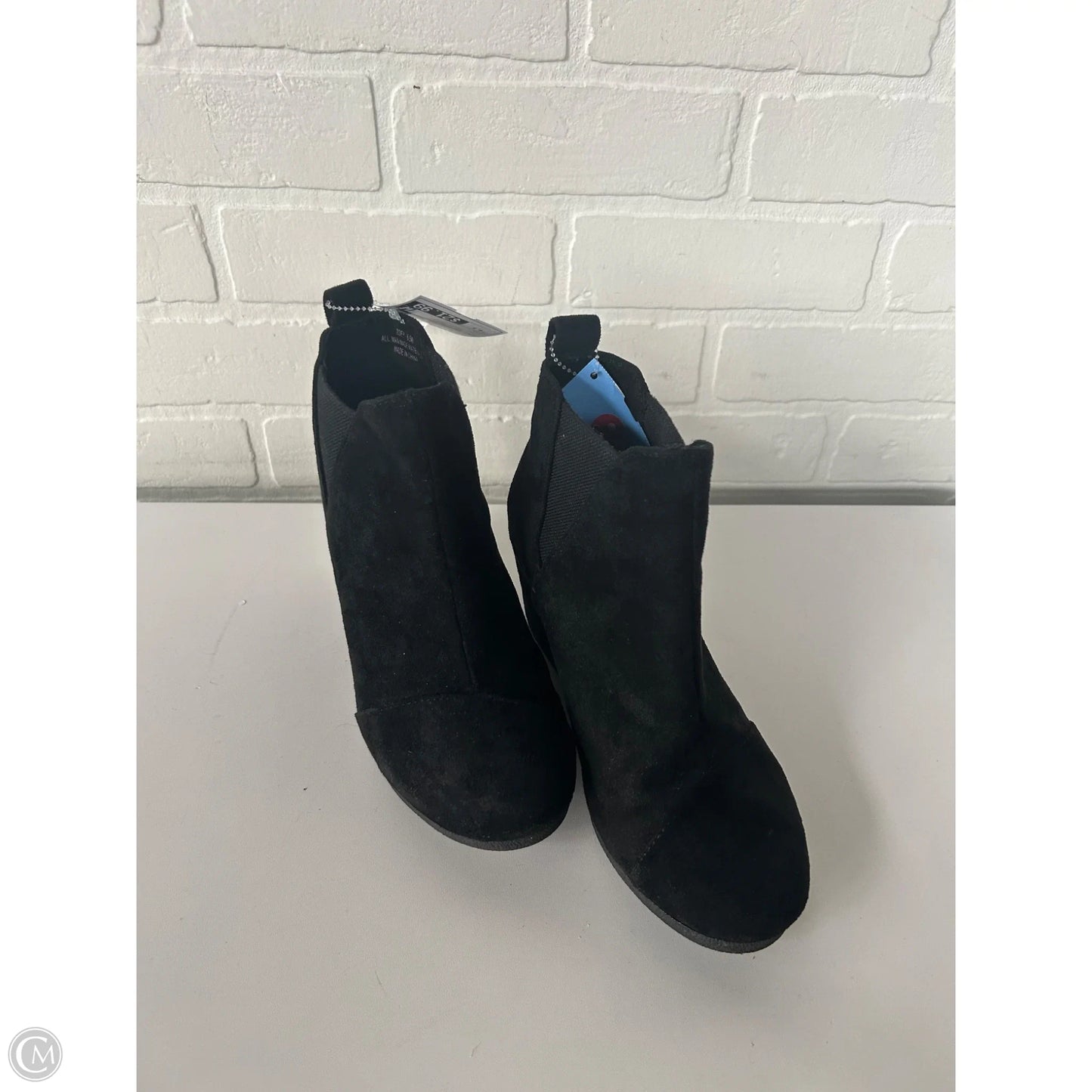 Boots Ankle Heels By Cme In Black, Size: 6.5