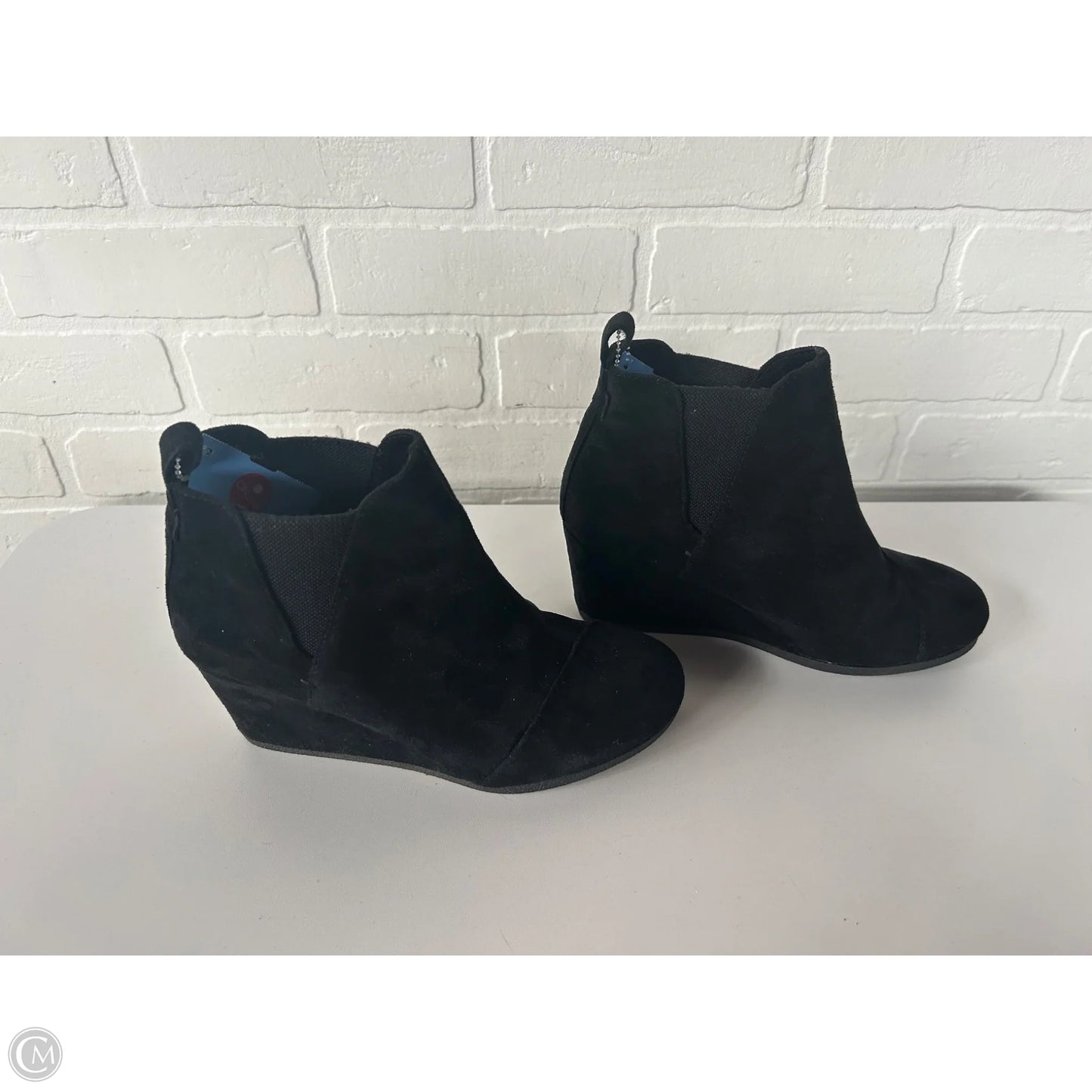 Boots Ankle Heels By Cme In Black, Size: 6.5