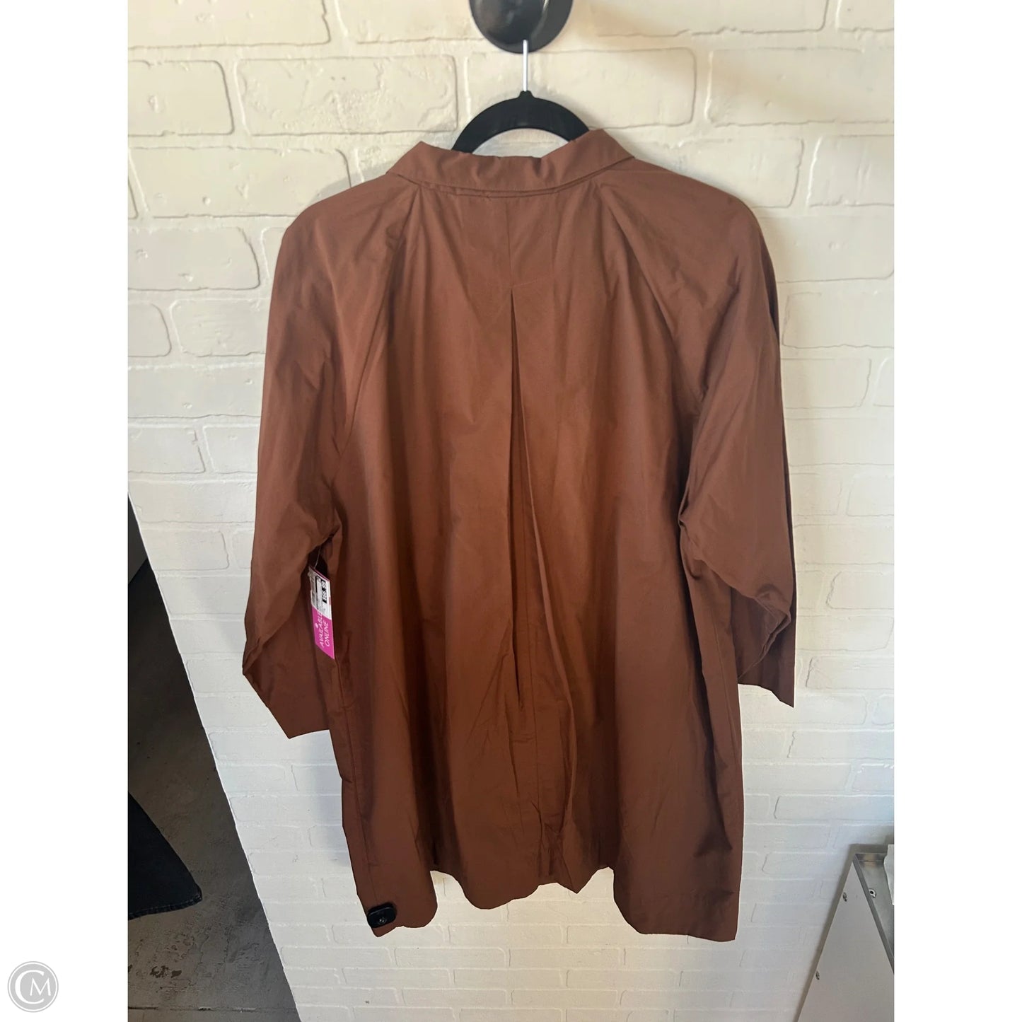 Coat Other By Eileen Fisher In Brown, Size: Xl