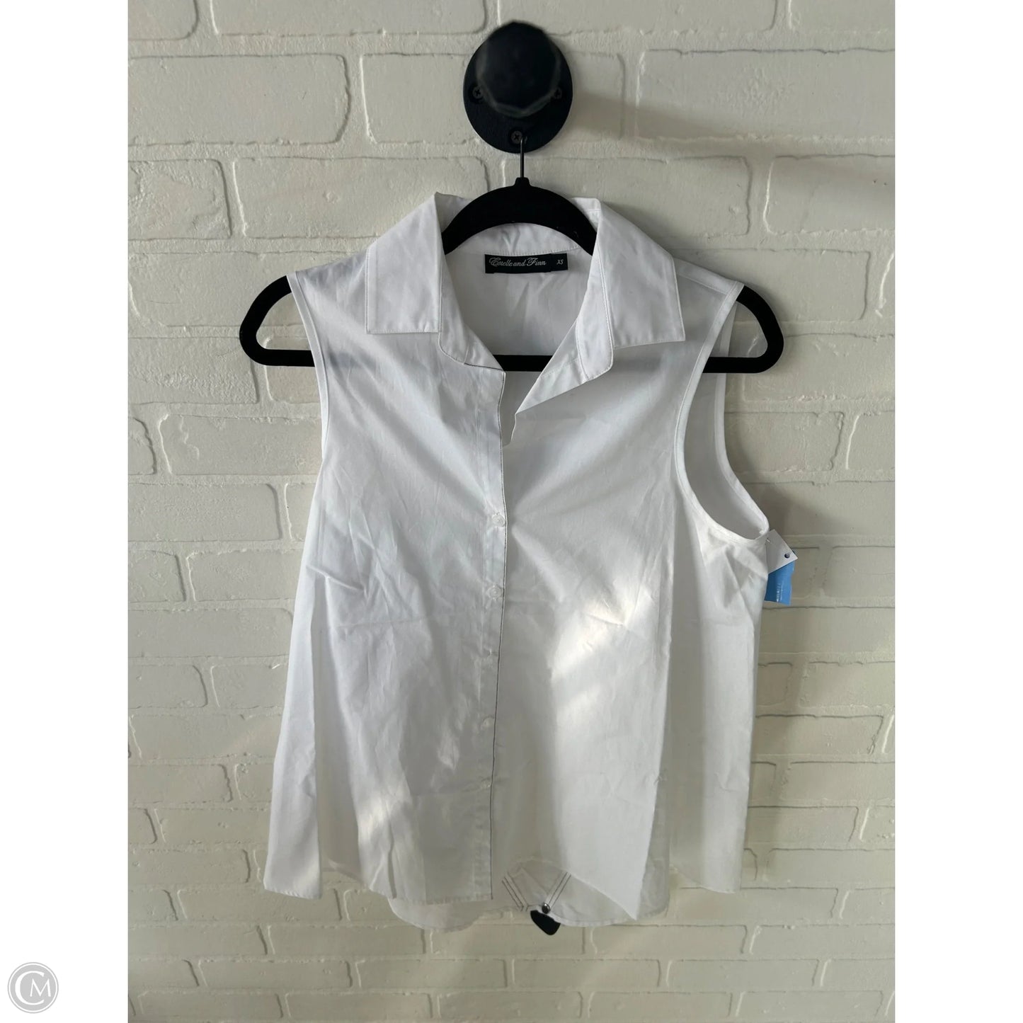 Top Sleeveless By Estelle & Finn In White, Size: Xs