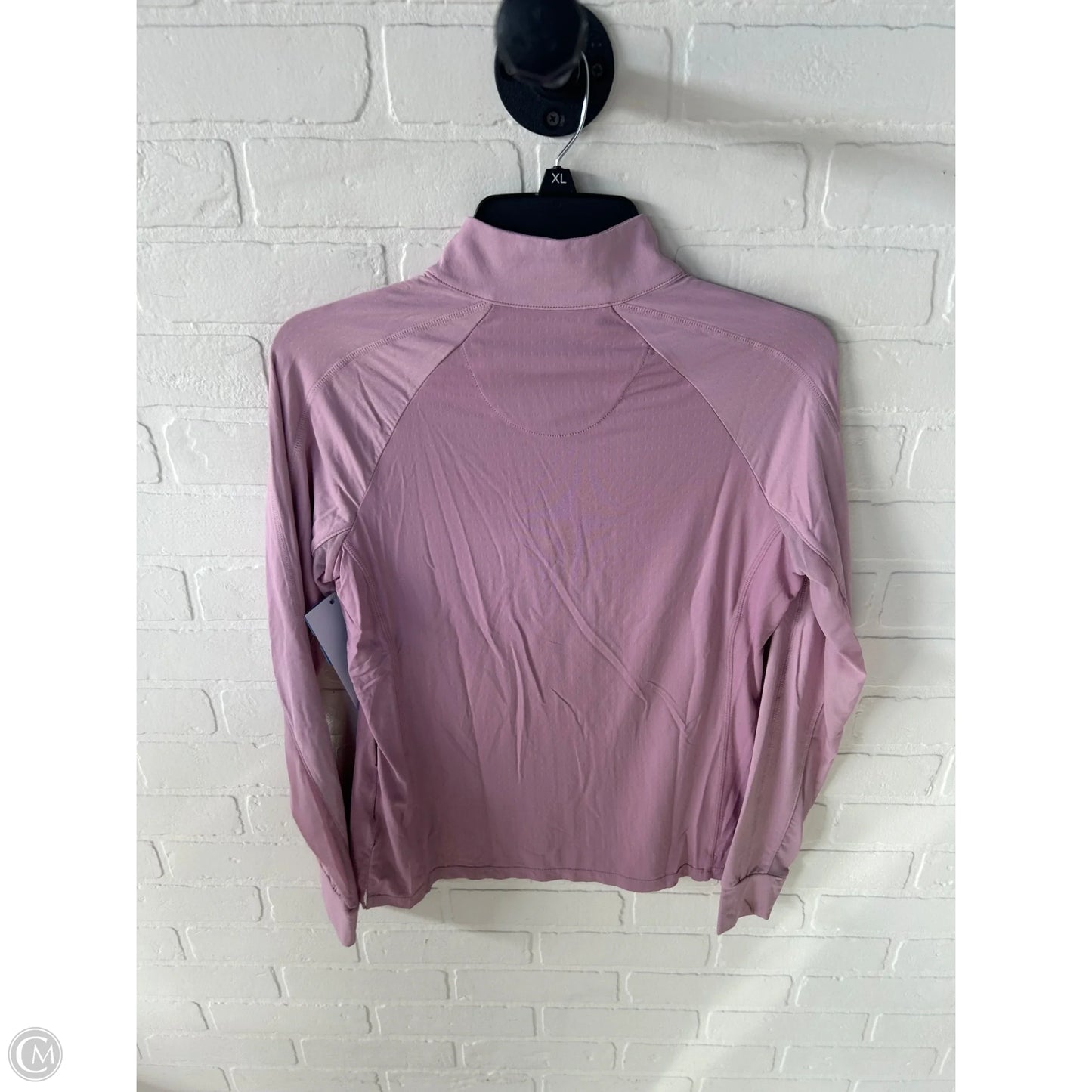 Top Long Sleeve By Cmc In Purple, Size: S