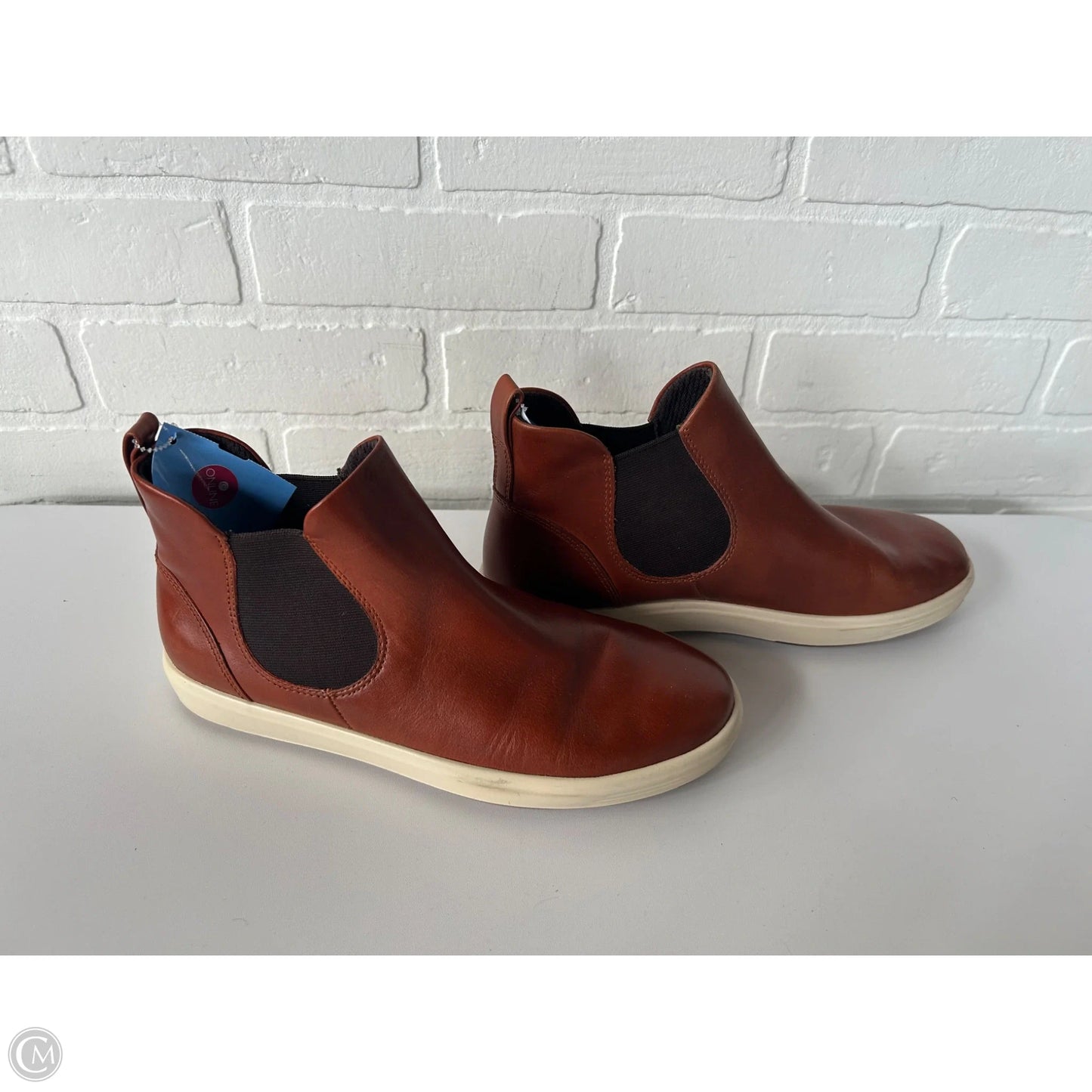 Shoes Flats By Ecco In Brown, Size: 8.5