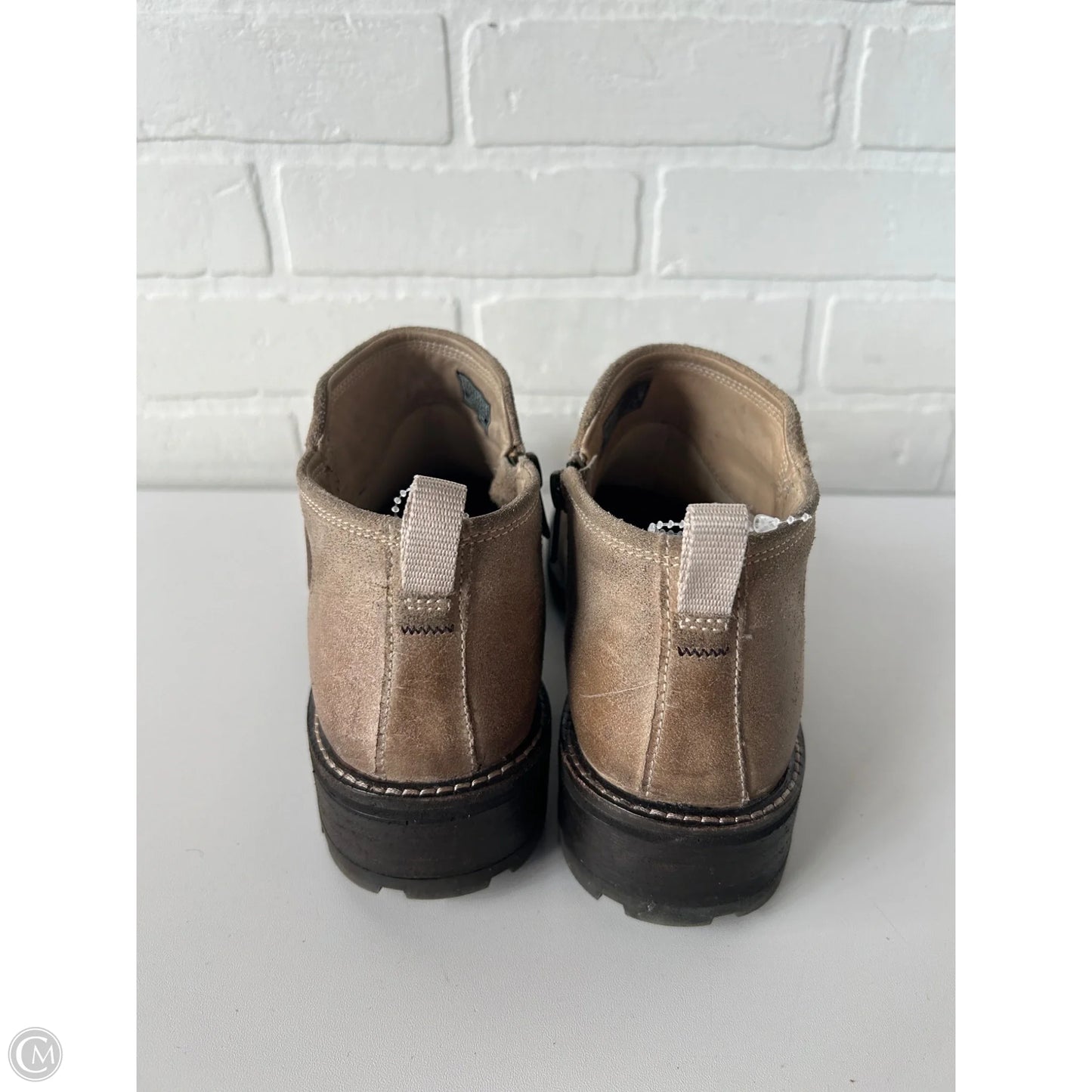 Boots Ankle Flats By Keen In Tan, Size: 8