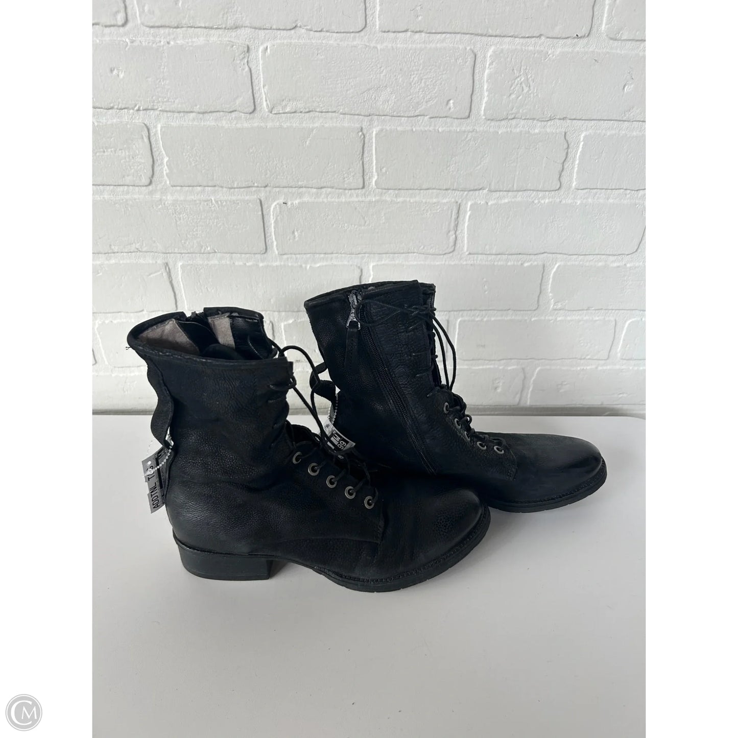 Boots Mid-calf Flats By Miz Mooz In Black, Size: 8.5