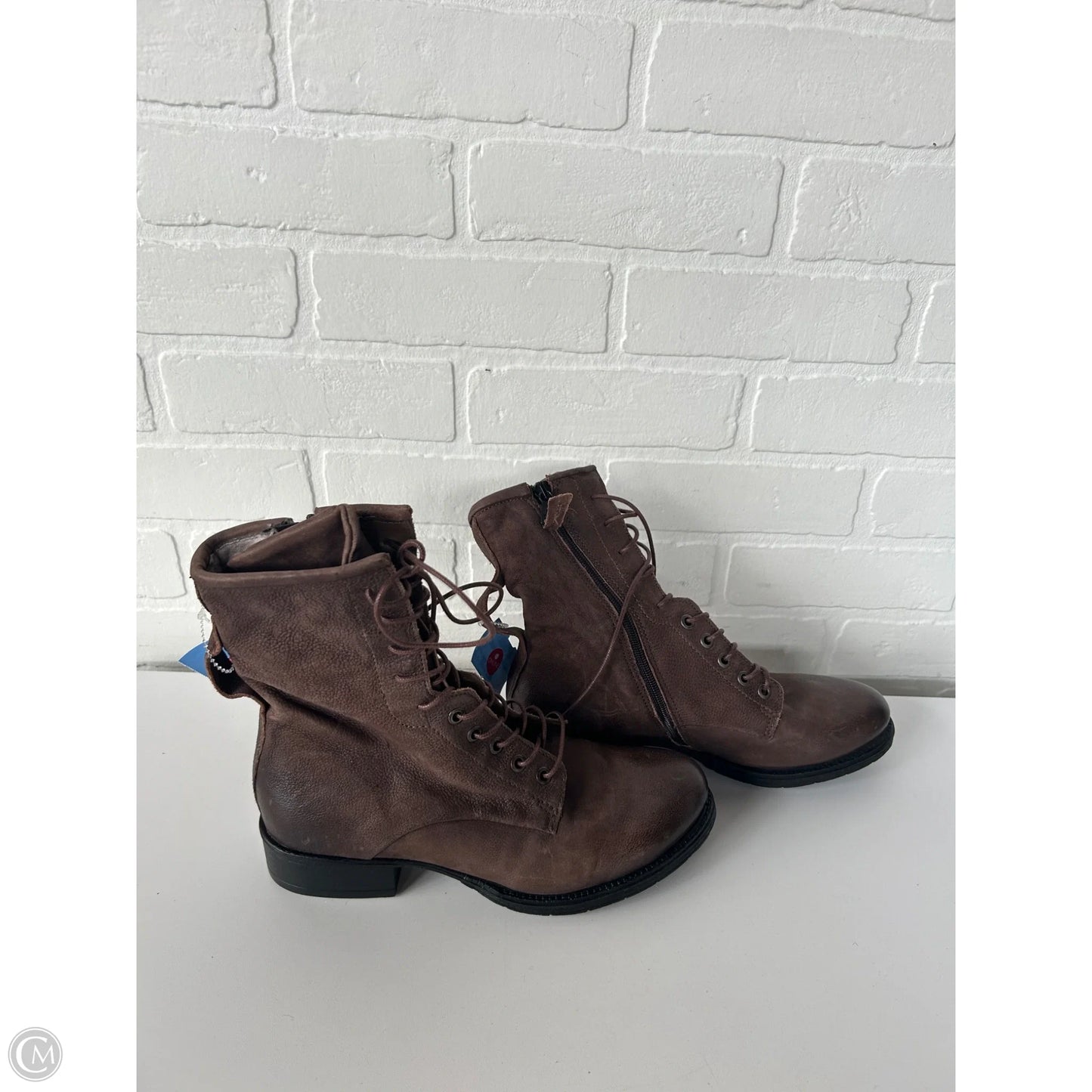 Boots Mid-calf Flats By Miz Mooz In Brown, Size: 8.5