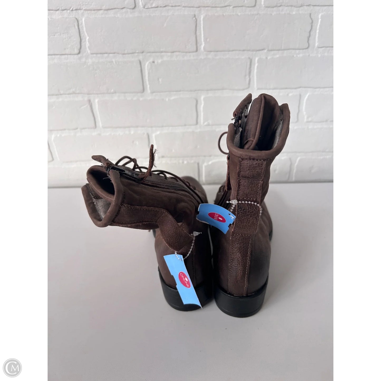 Boots Mid-calf Flats By Miz Mooz In Brown, Size: 8.5