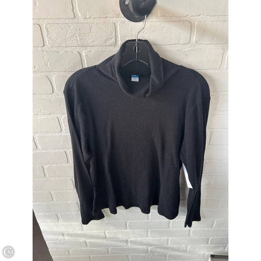 Top Long Sleeve Basic By Old Navy In Black, Size: Xl