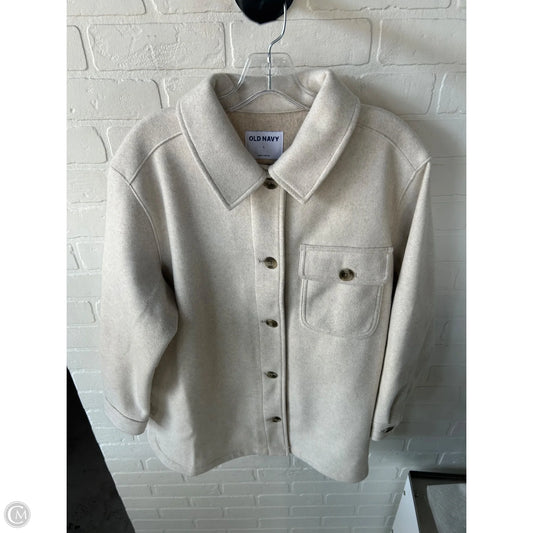 Coat Other By Old Navy In Cream, Size: L