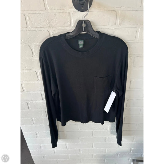 Top Long Sleeve By Wild Fable In Black, Size: Xs