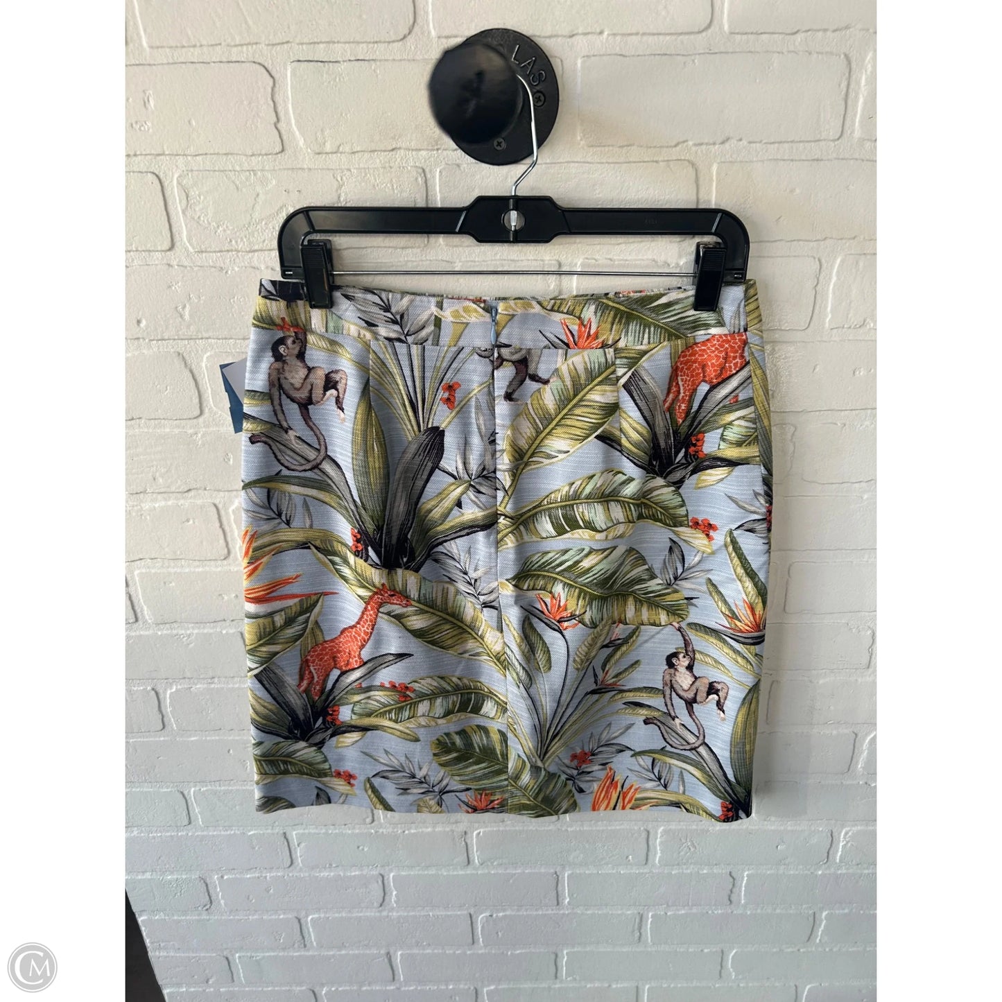 Skirt Mini & Short By Ann Taylor In Blue & Green, Size: 6