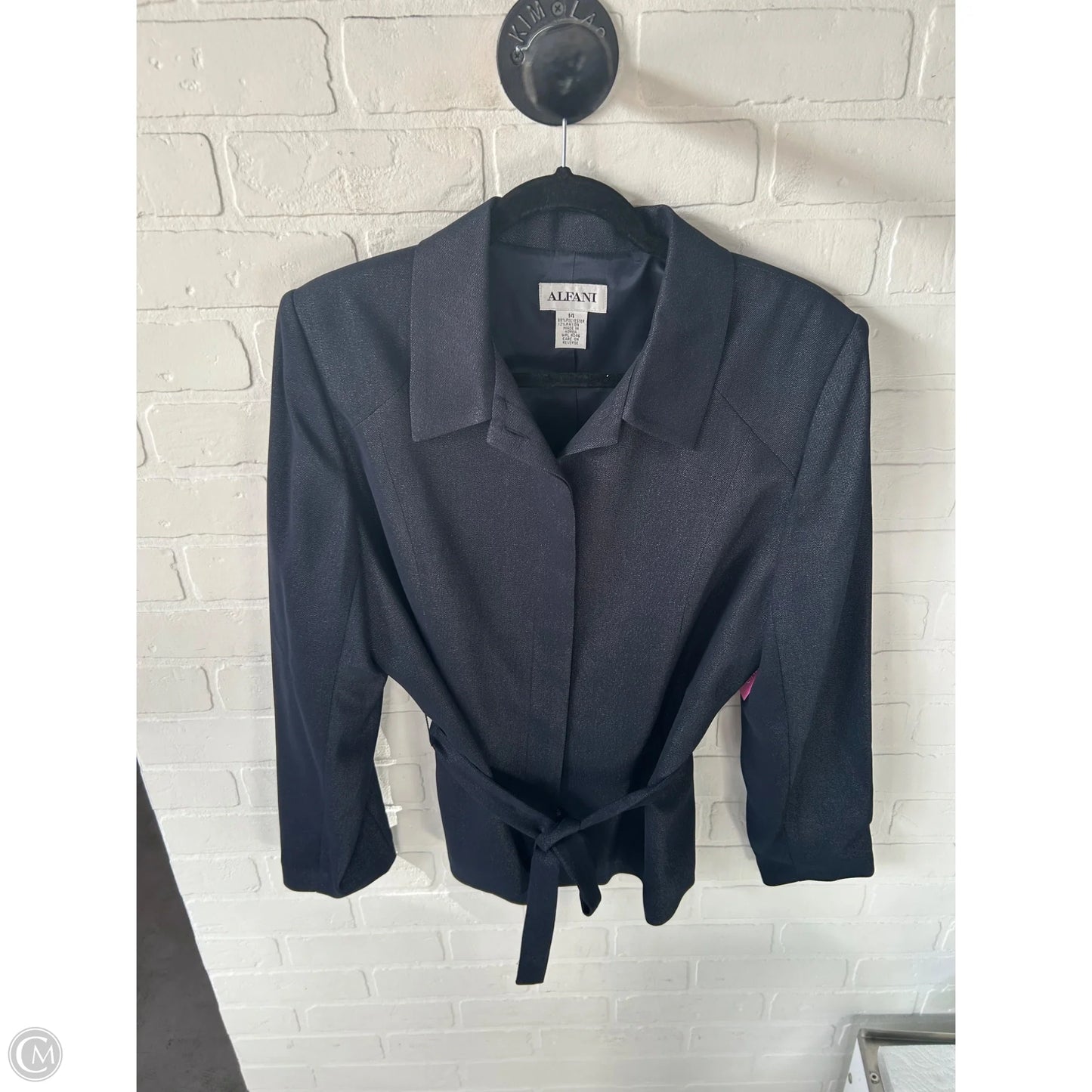 Blazer By Alfani In Blue, Size: L