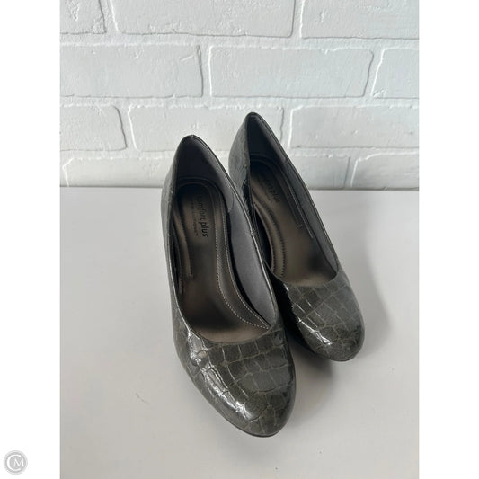 Shoes Heels Stiletto By Comfort Plus In Grey, Size: 7