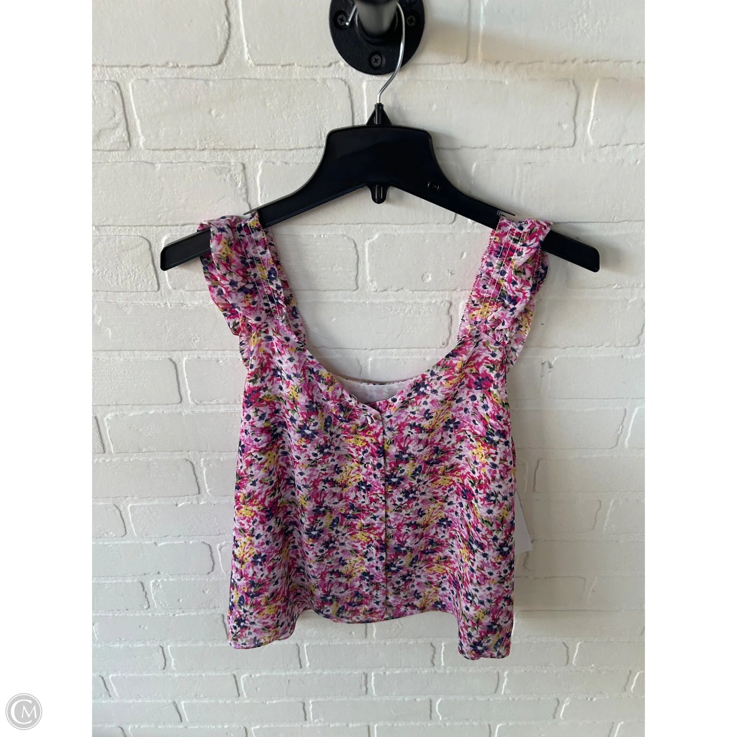 Top Sleeveless By J. Crew In Pink & Purple, Size: M