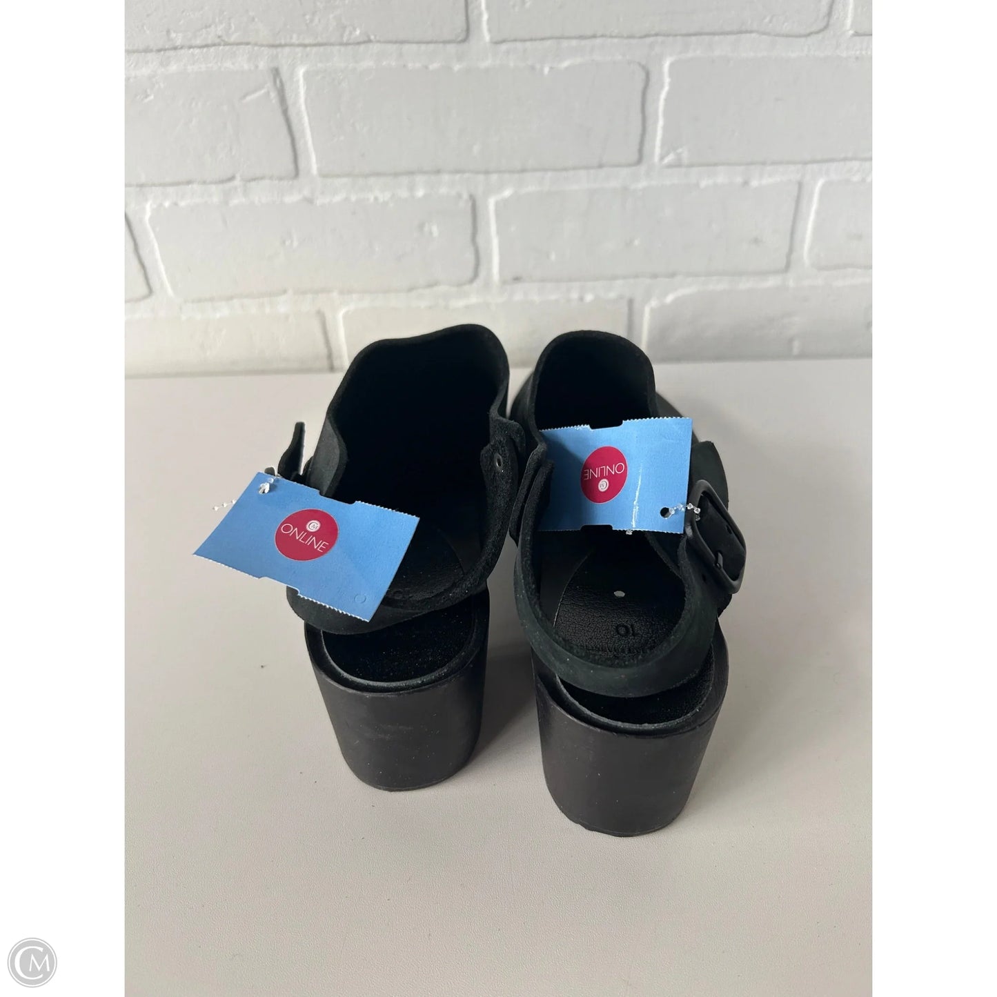 Shoes Heels Block By Cma In Black, Size: 10