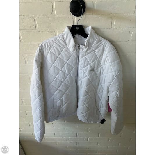 Jacket Puffer & Quilted By Adidas In White, Size: L