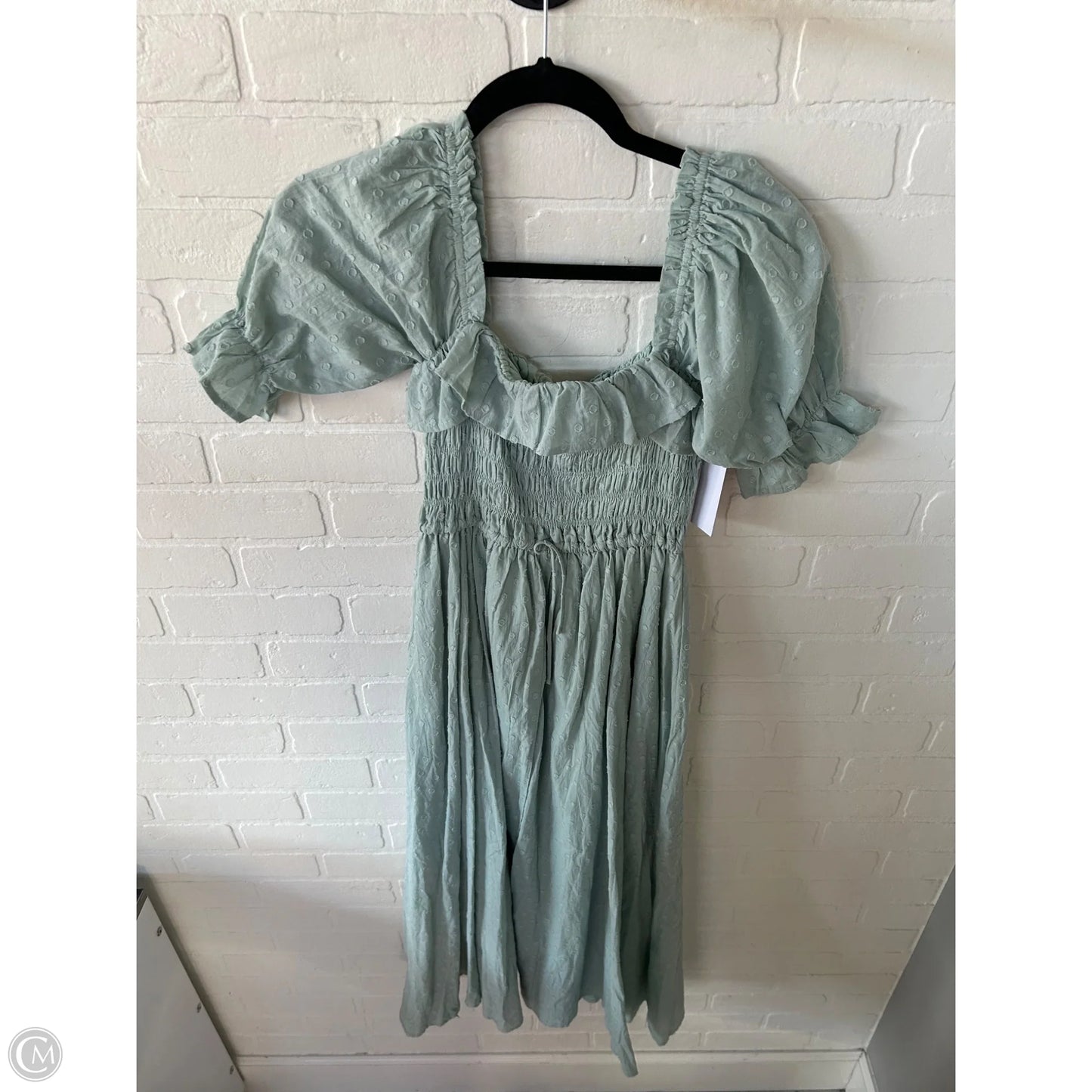 Dress Casual Midi By Clothes Mentor In Green, Size: S