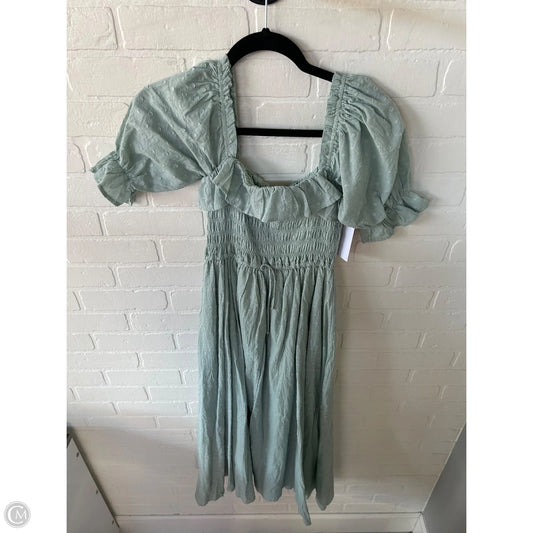 Dress Casual Midi By Clothes Mentor In Green, Size: S