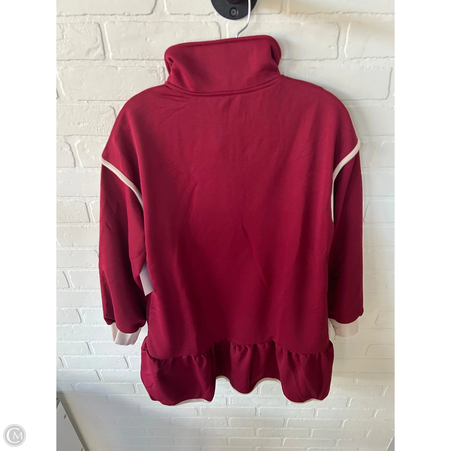 Dress Casual Short By Clothes Mentor In Red & Tan, Size: S