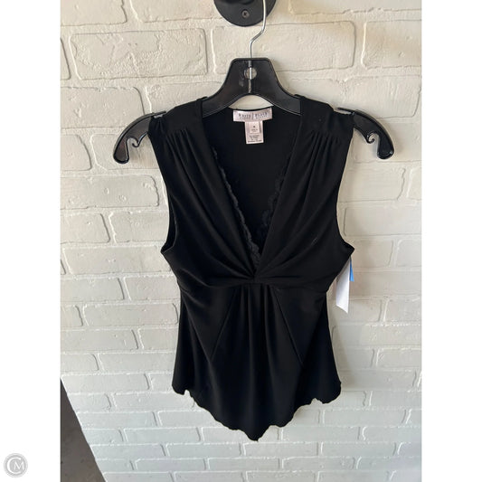 Top Sleeveless By White House Black Market In Black, Size: M