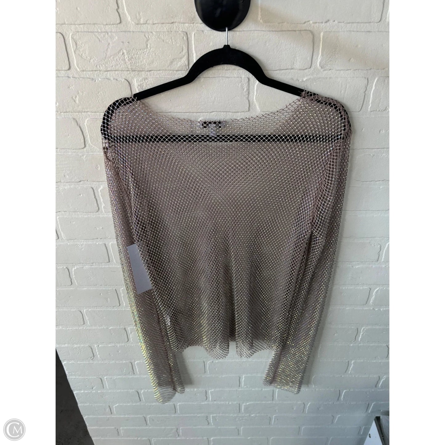 Top Long Sleeve By White Birch In Bronze, Size: Xl