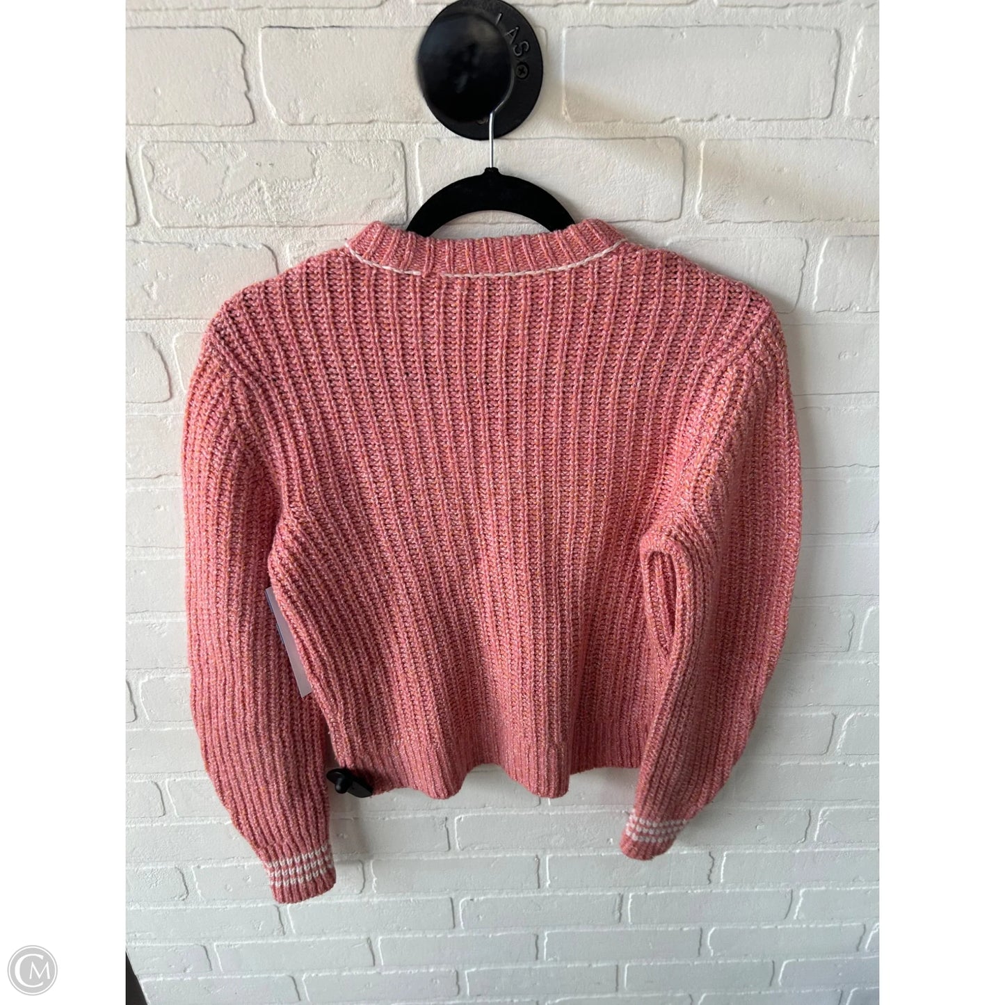 Sweater By Rag And Bone In Orange & Pink, Size: S