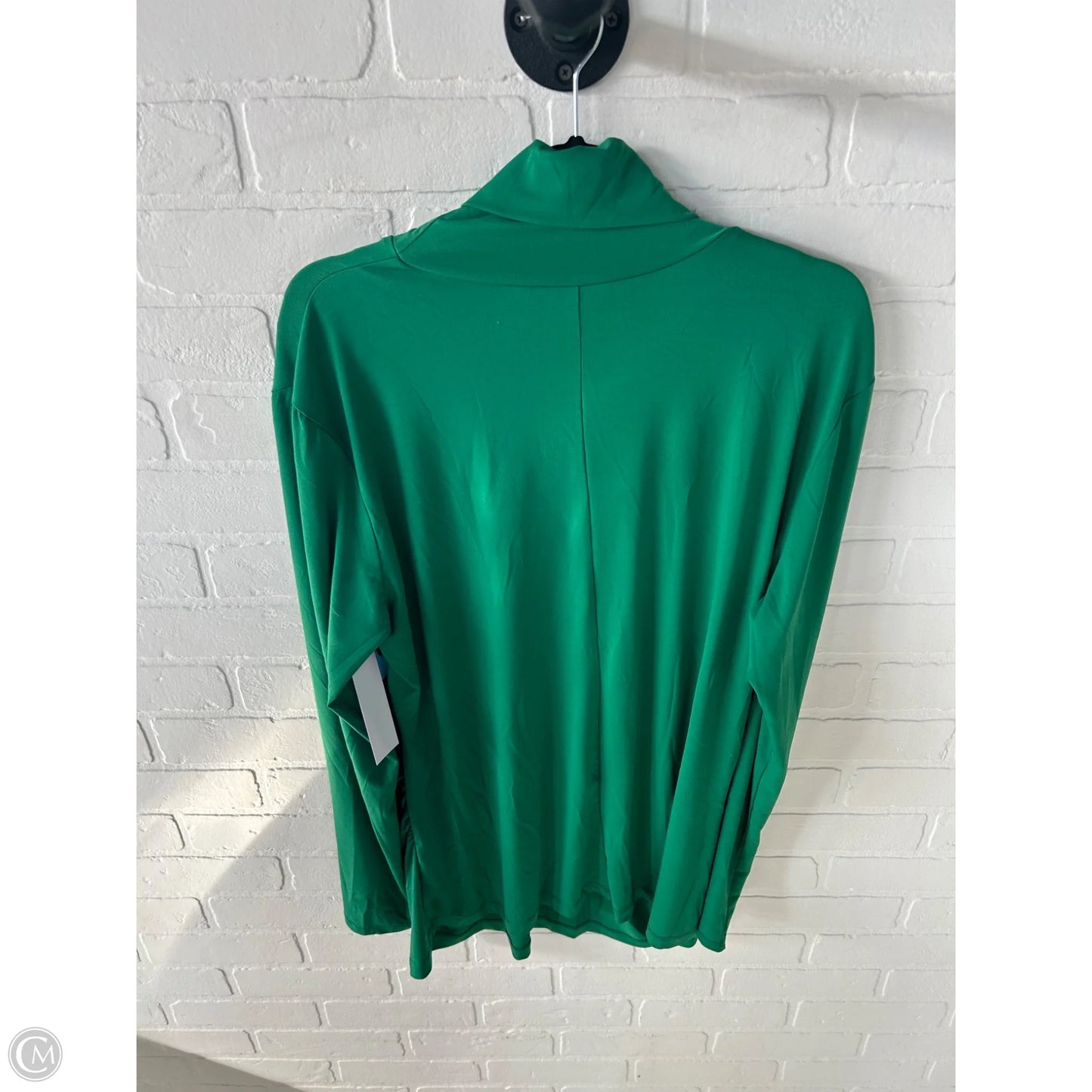 Top Long Sleeve By New York And Co In Green, Size: Xxl