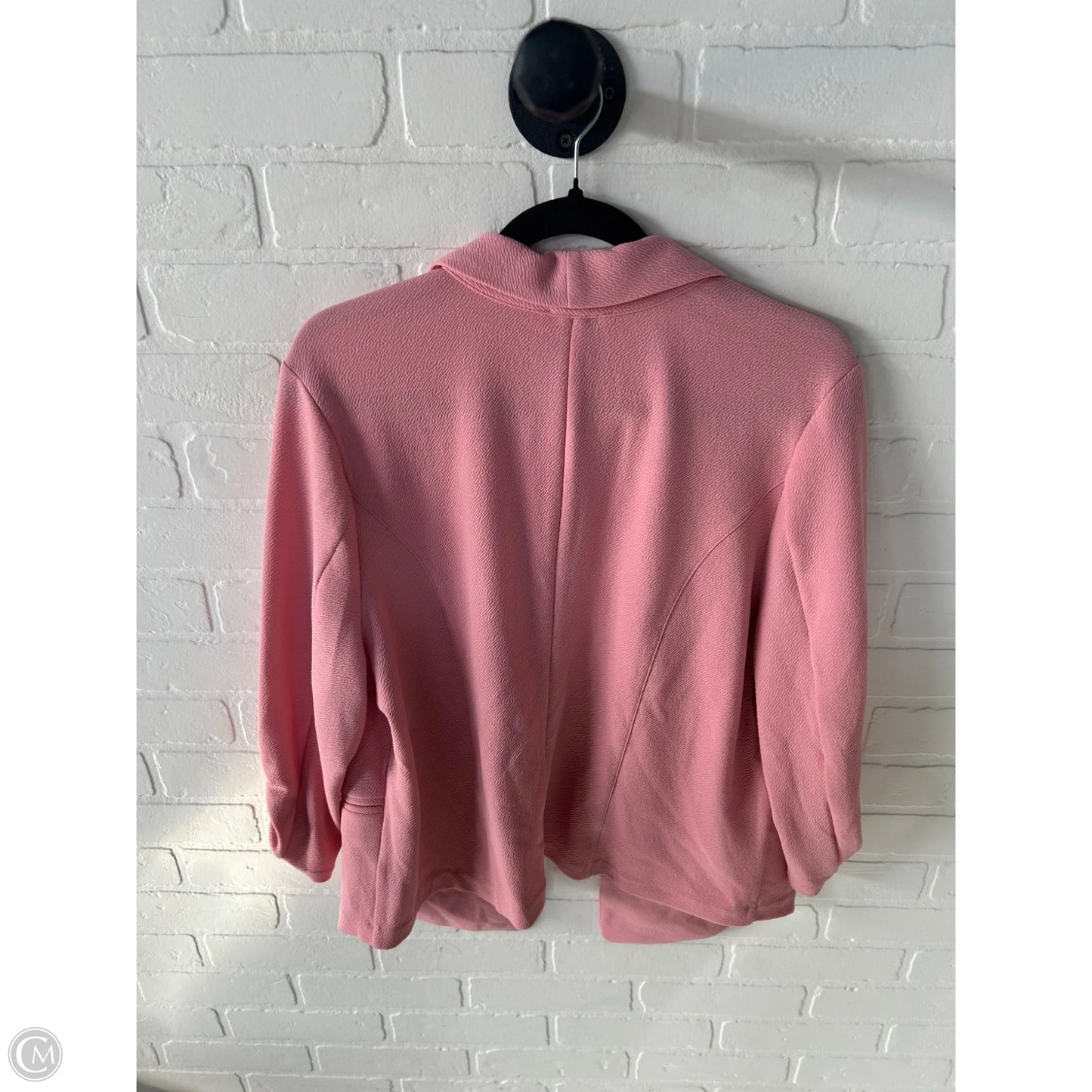 Blazer By Bar Iii In Pink, Size: 1x