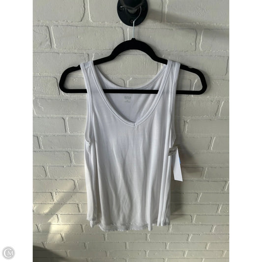 Top Sleeveless Basic By Ana In White, Size: M