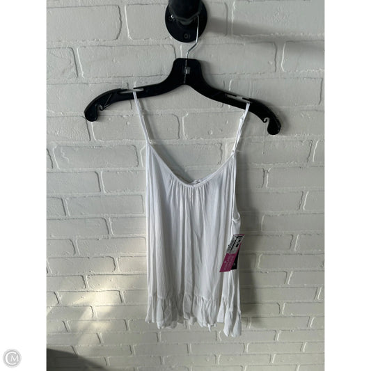 Top Sleeveless Basic By Ana In White, Size: M