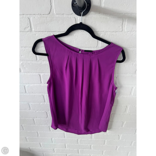Top Sleeveless By Worthington In Purple, Size: M